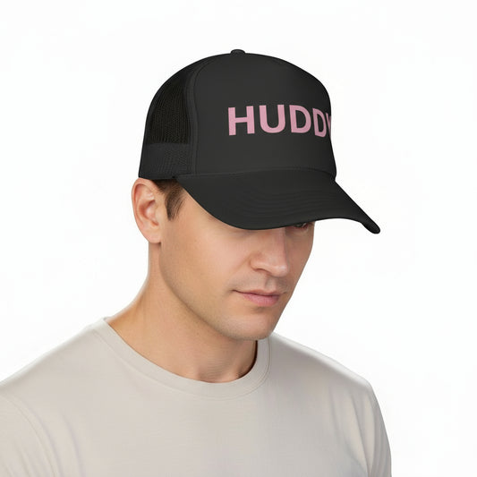 HUDDY. Trucker Cap — Black & Navy Collection